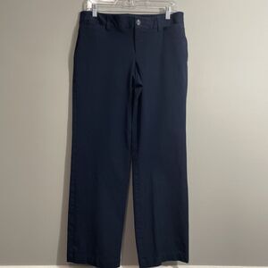 Eddie Bauer Women’s Blue Pants Size 10 Slightly Curvy Fit Trousers